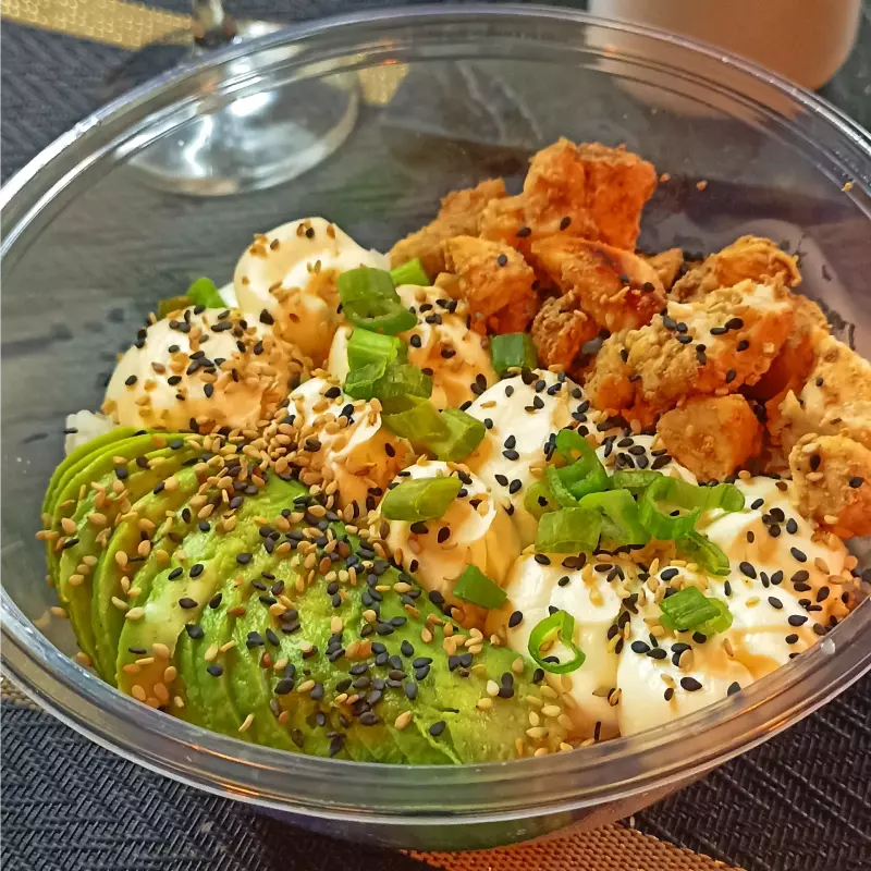 Pollo Teriyaki Salad