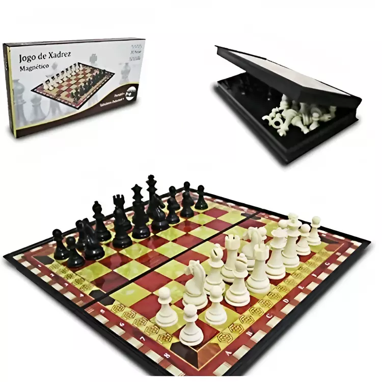 JOGO DE XADREZ MAGNETICO 32 PEÇAS MI
