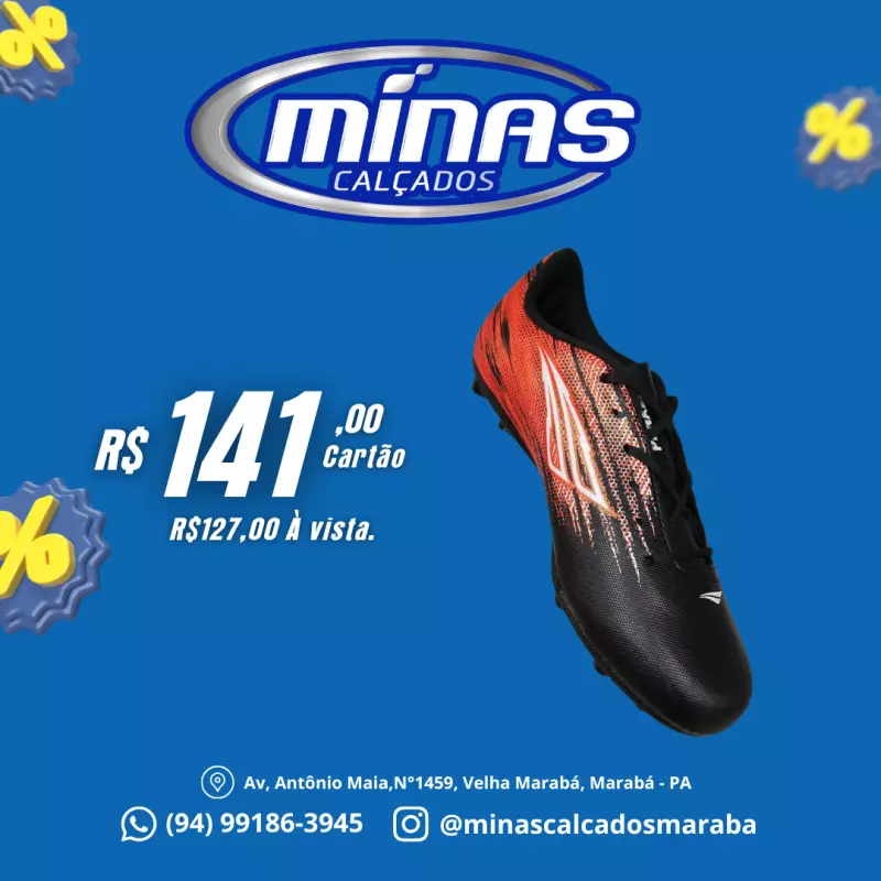 Chuteira Preta RF:21428