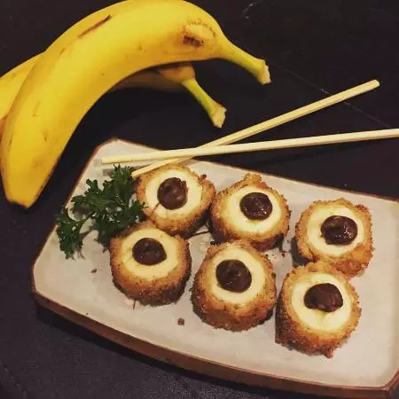 Hot Holl de banana com Nutella