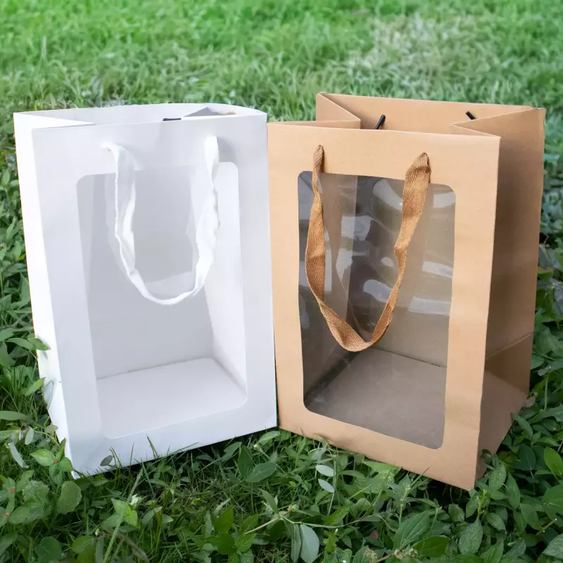 Bolsa con Ventana Acetato (L) #911