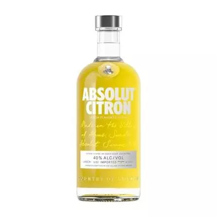 Vodka Absolut Citron sueca 750ml