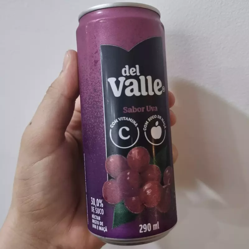 Suco uva del valle lata