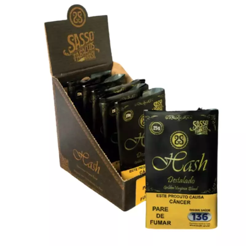 TABACO NATURAL SASSO TAB/HASH - 25G