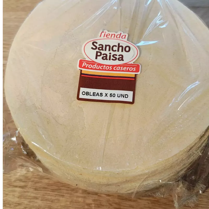 Obleas x 50