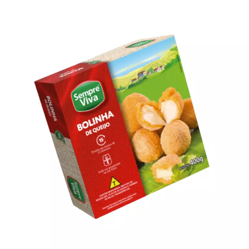 Bolinha de Queijo Cx 400g Semp. Viva