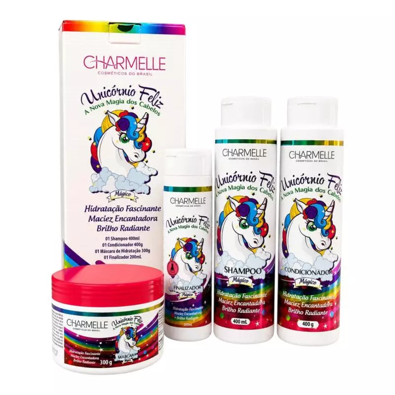 KIT UNICÓRNIO FELIZ CHARMELLE