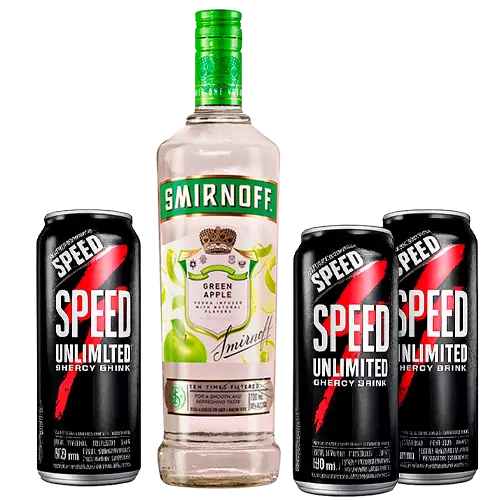 SMIRNOFF + 3 SPEED XL